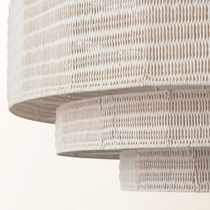 Paloma 28" Chandelier in White