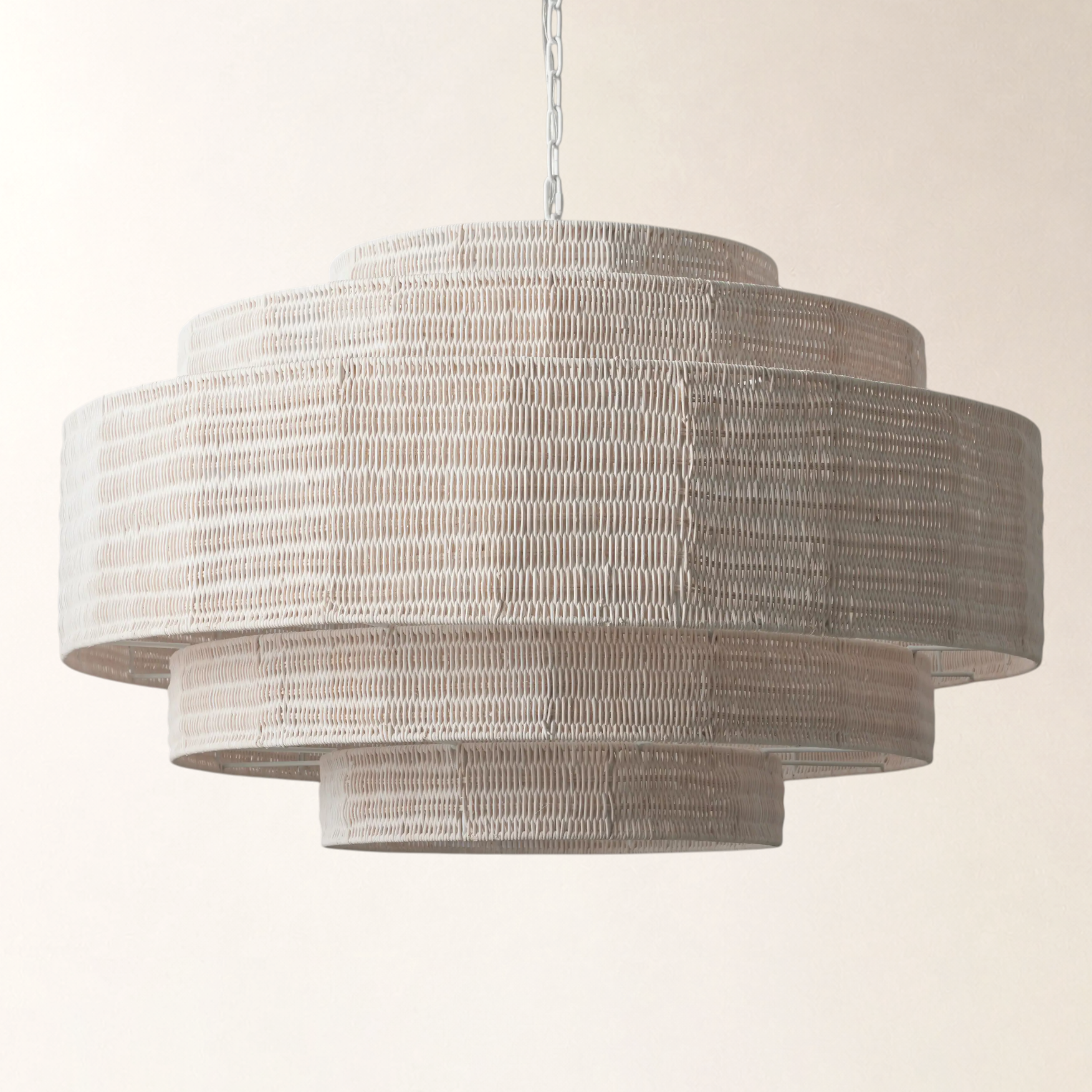 Paloma 28" Chandelier in White Secondary image