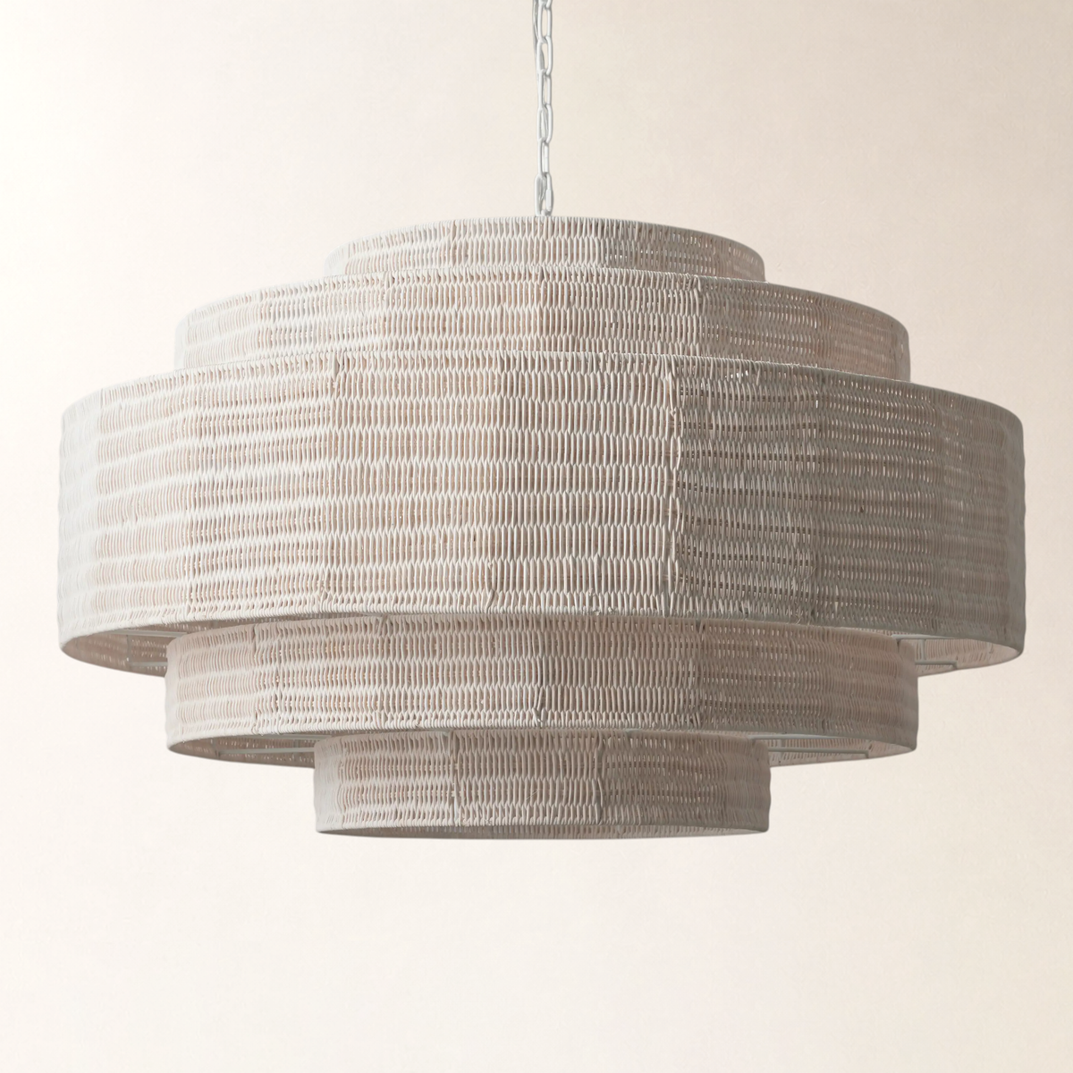 Paloma 28" Chandelier in White
