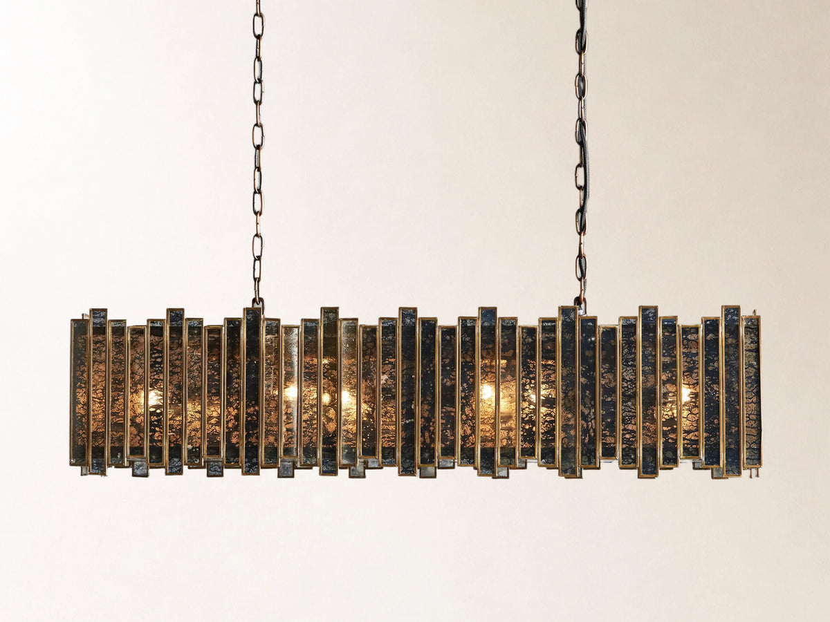 Laila 37" Rectangular Chandelier Main image