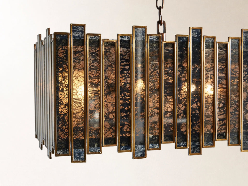 Laila 37" Rectangular Chandelier