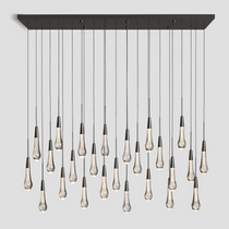 Soltaire Crystal Linear Chandelier 37" 50" 60" 70" 87" 120"W