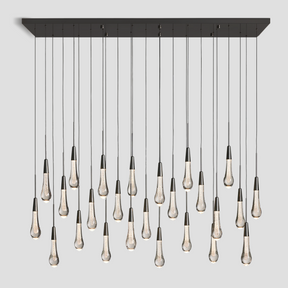 Soltaire Crystal Linear Chandelier 37" 50" 60" 70" 87" 120"W