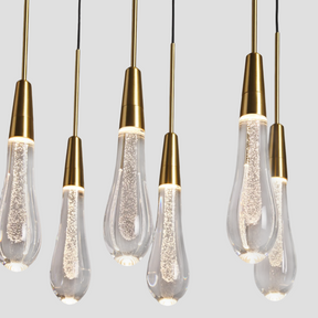 Soltaire Crystal Linear Chandelier 37" 50" 60" 70" 87" 120"W