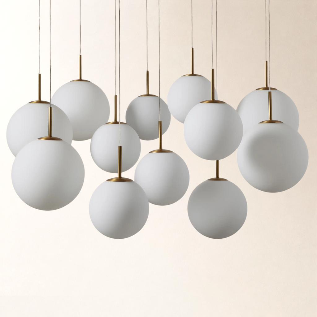 Casen Glass Round Chandelier 20"28"34"43"