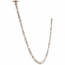 Glass Chain Chandelier