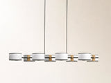 Daphne Fabric Linear Chandelier