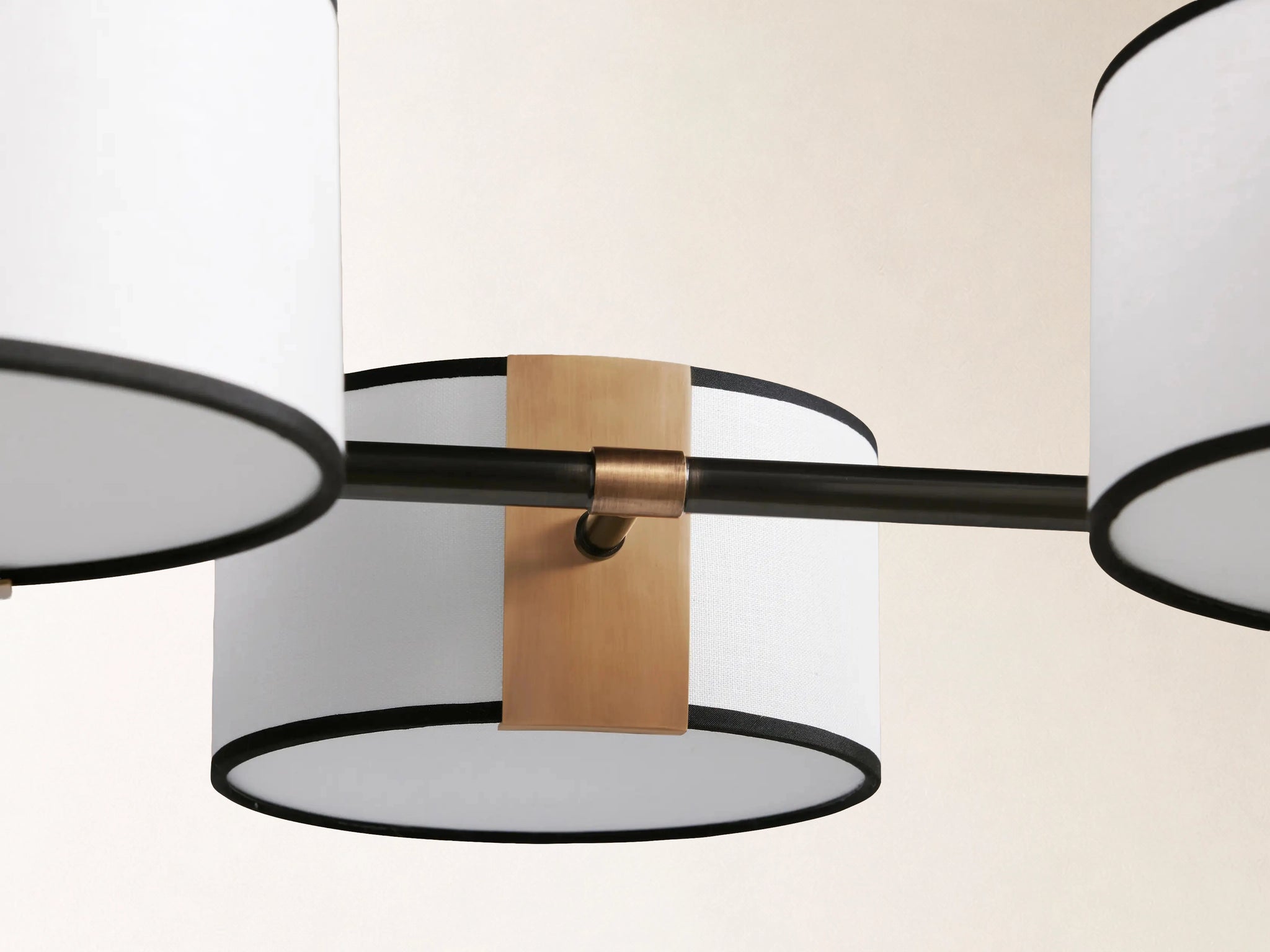 Daphne Fabric Linear Chandelier