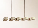 Daphne Fabric Linear Chandelier