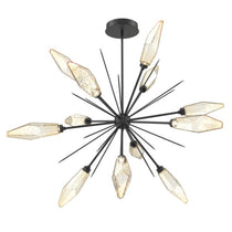 Elaris Rock Crystal Round Chandelier