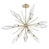 Beveled Crystal Round Chandelier