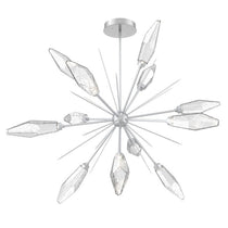 Elaris Rock Crystal Round Chandelier