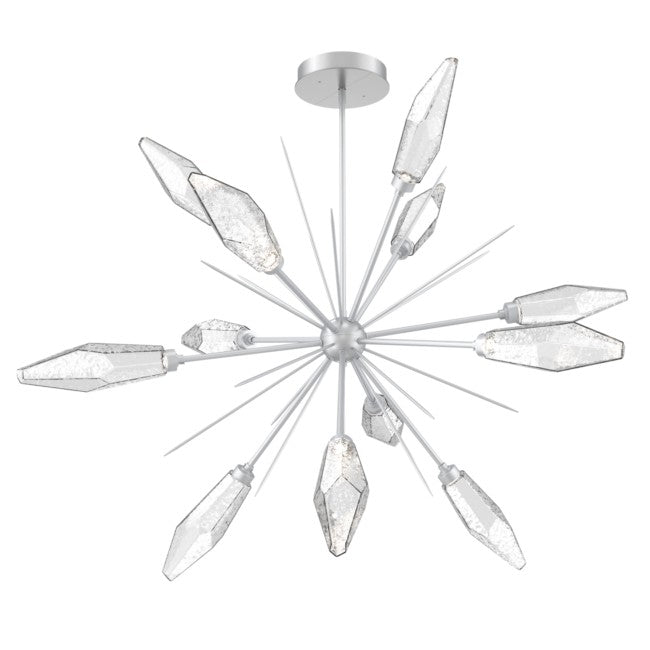 Beveled Crystal Round Chandelier