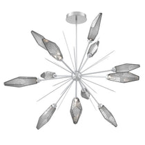 Beveled Crystal Round Chandelier