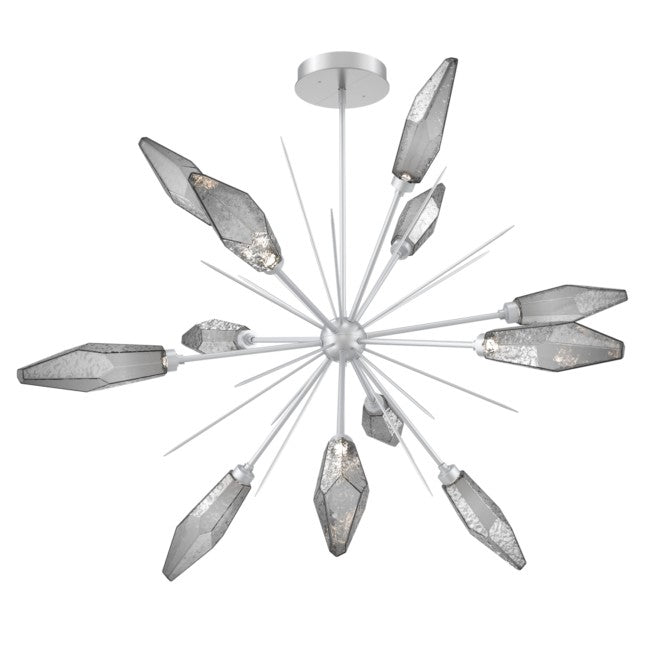 Beveled Crystal Round Chandelier