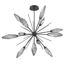 Elaris Rock Crystal Round Chandelier