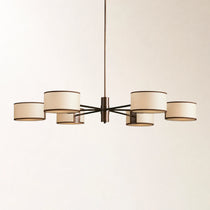 Daphne Fabric Round Chandelier