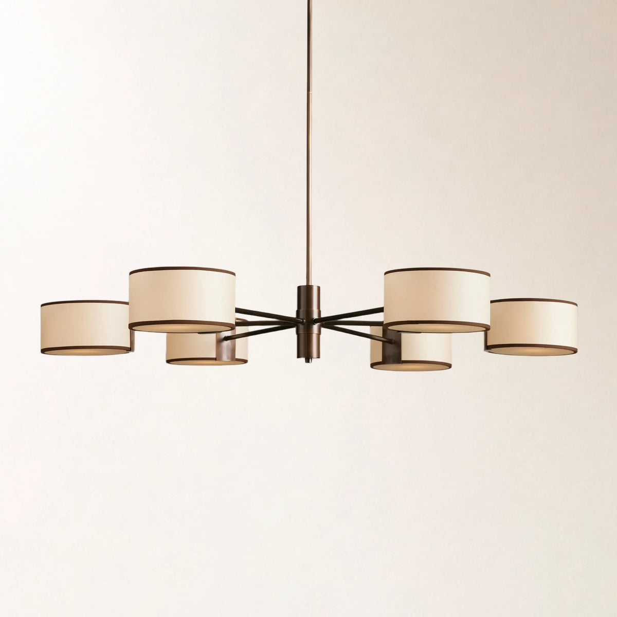 Daphne Fabric Round Chandelier