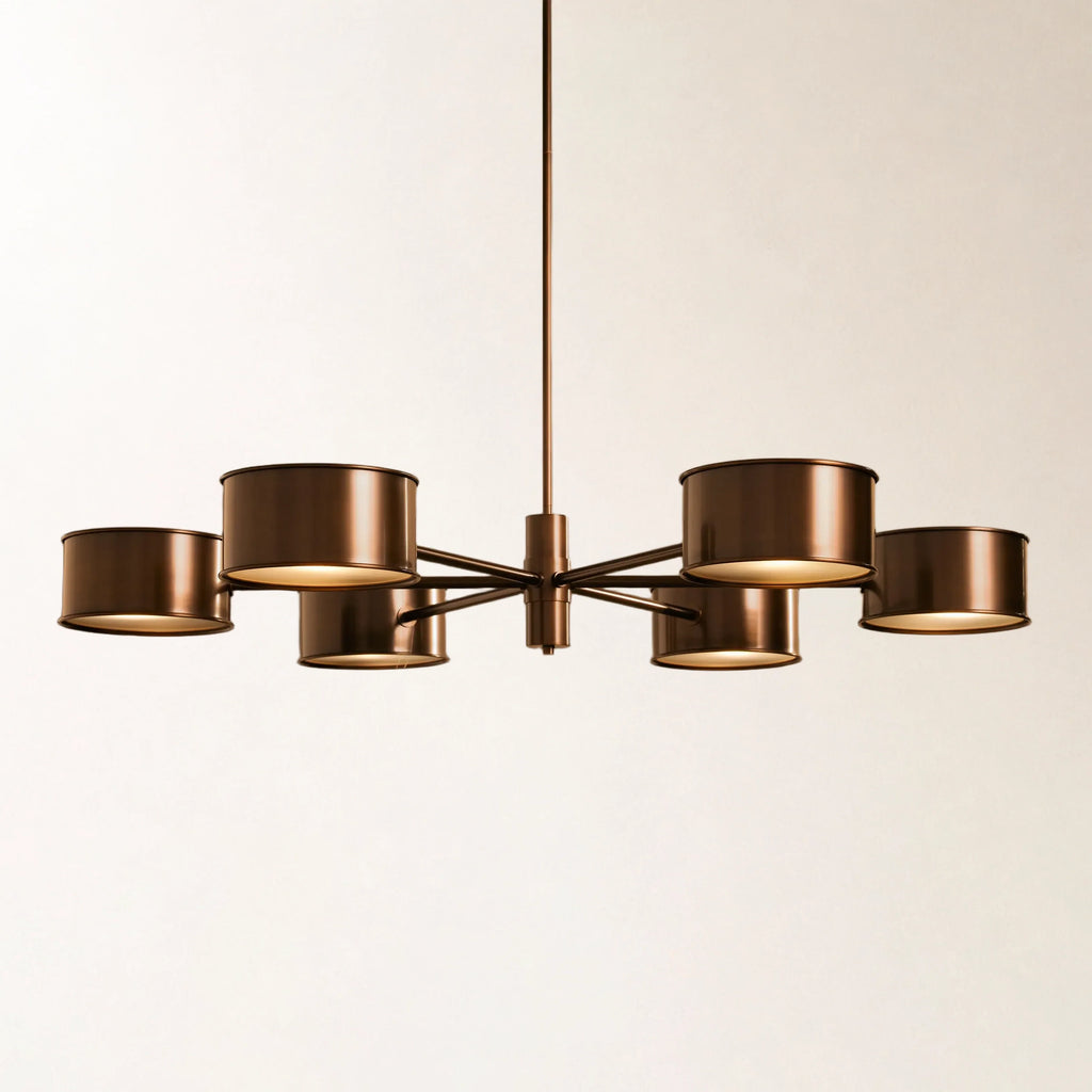 Daphne Metal Round Chandelier