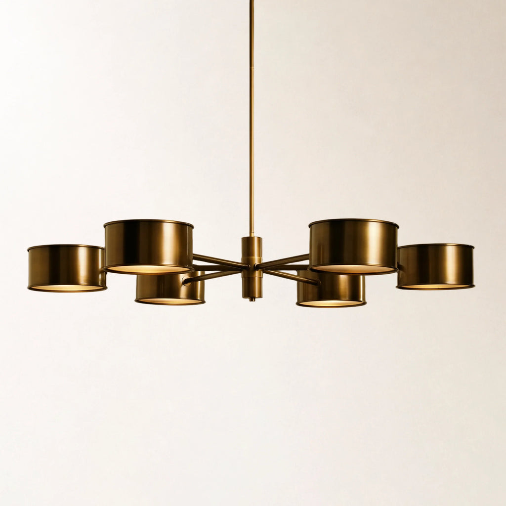 Daphne Metal Round Chandelier