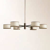 Daphne Fabric Round Chandelier