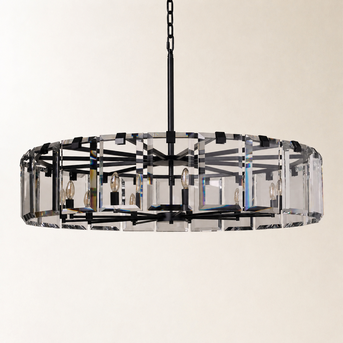 Elegant Amaya Round Chandelier 30" 38" 48"