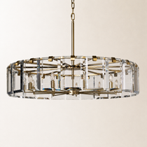 Elegant Amaya Round Chandelier 30" 38" 48"