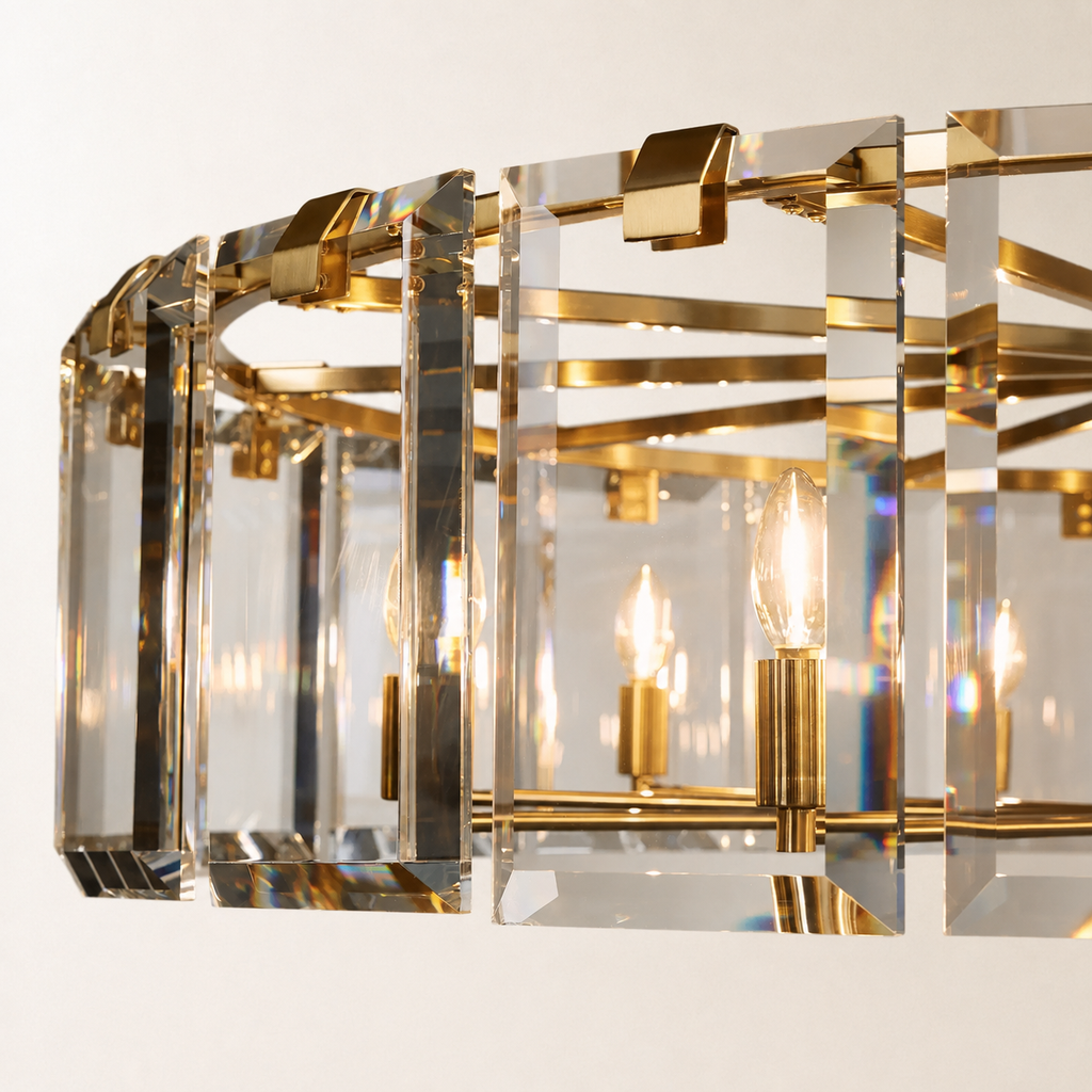 Elegant Amaya Round Chandelier 30" 38" 48"