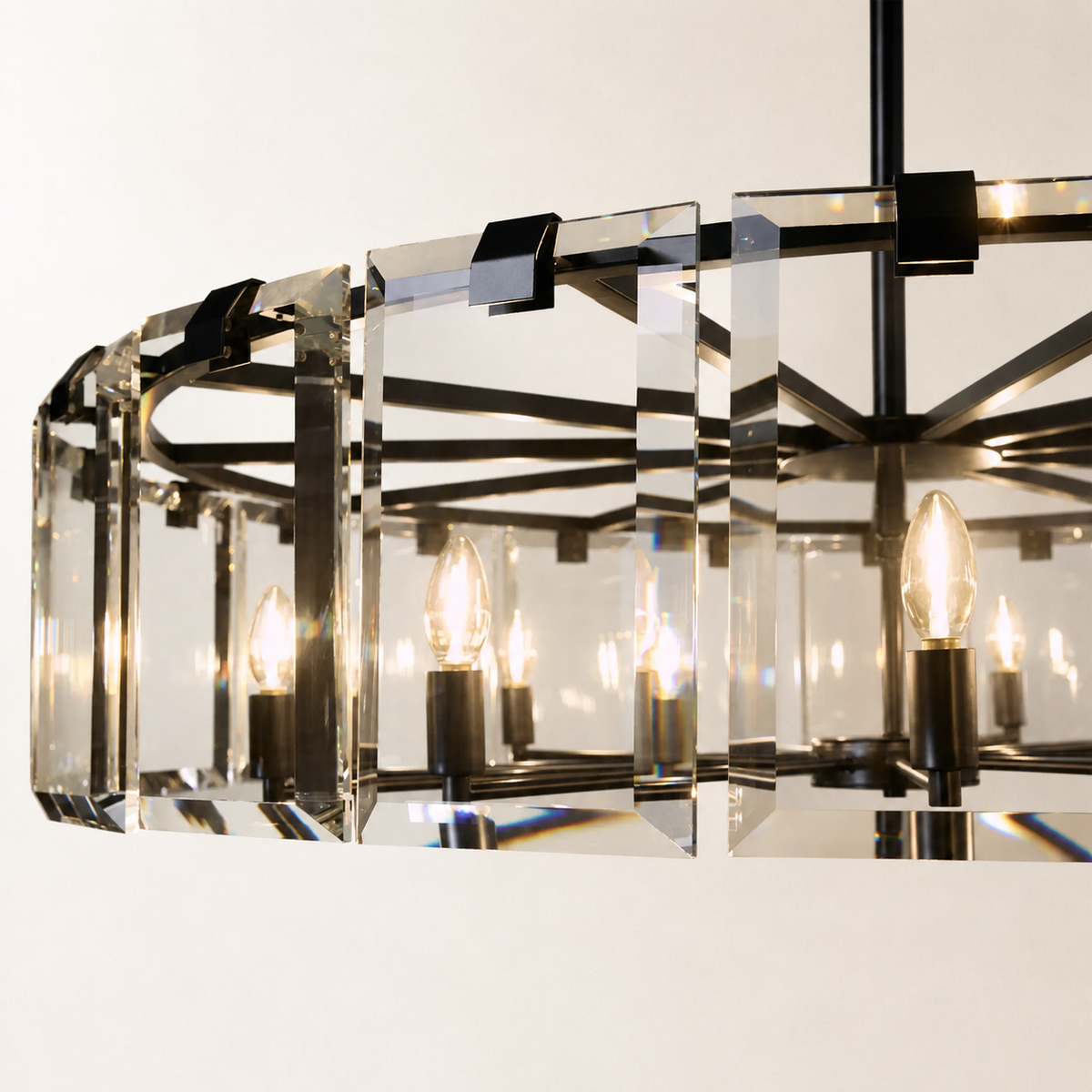 Elegant Amaya Round Chandelier 30" 38" 48"