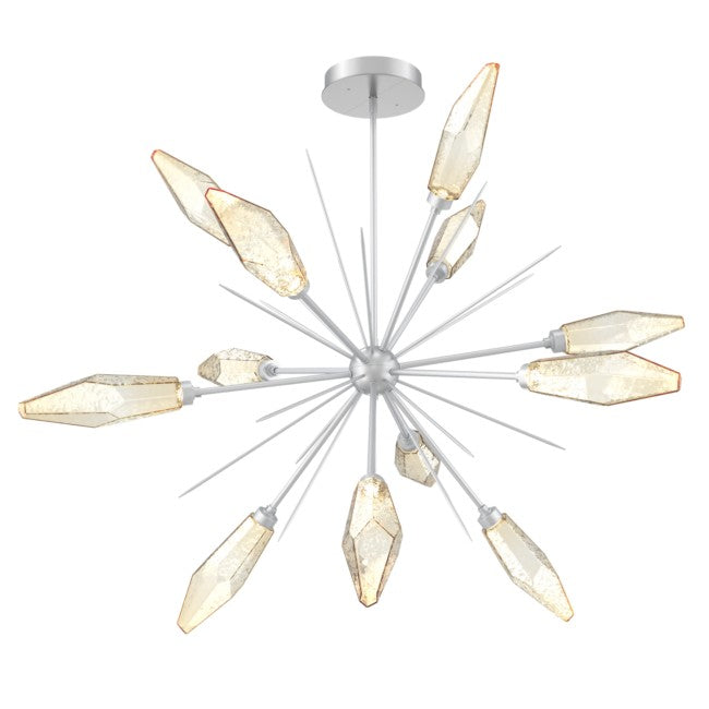 Beveled Crystal Round Chandelier