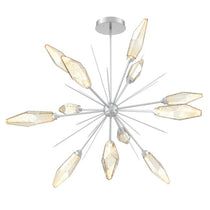 Beveled Crystal Round Chandelier