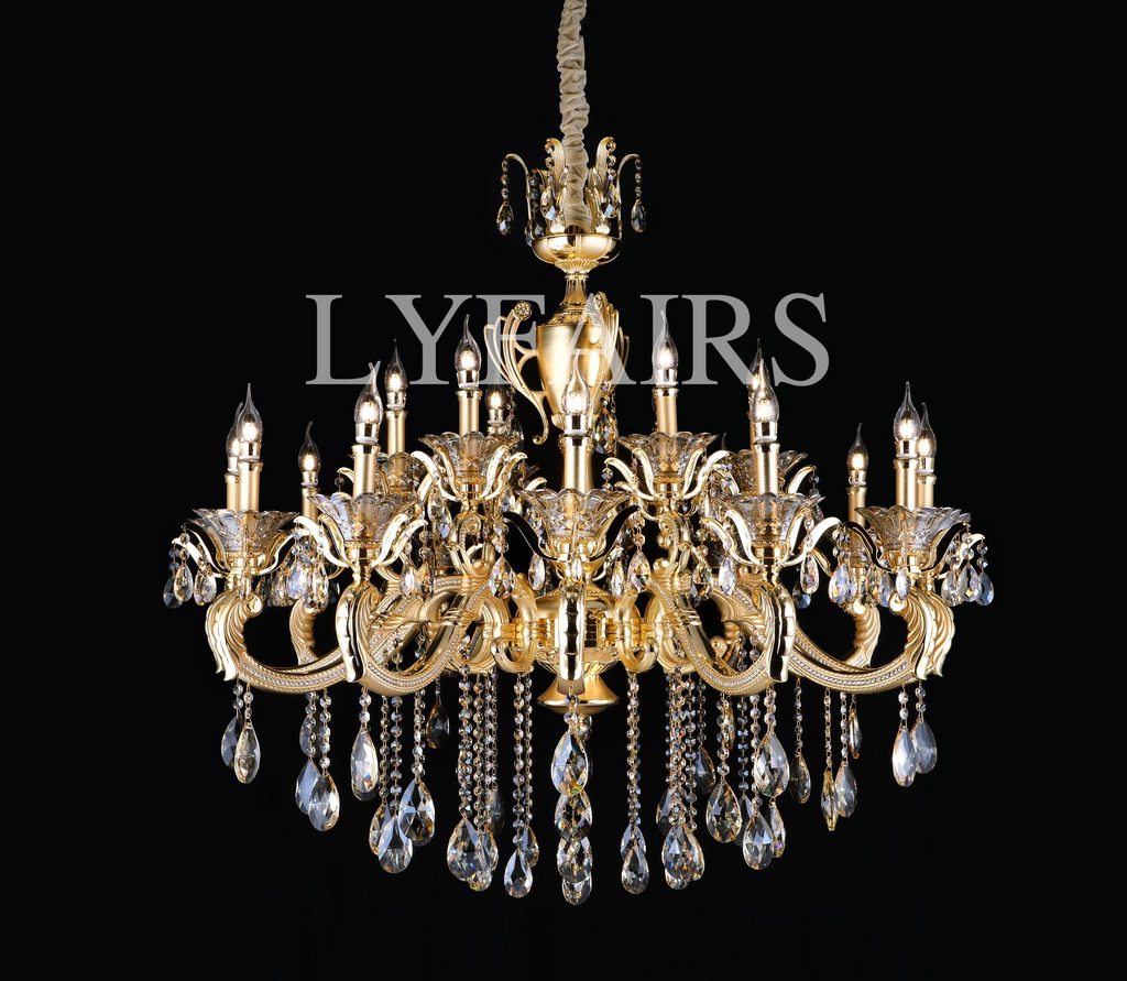 Maria Classic Royal Baroque Revival Vintage Chandelier