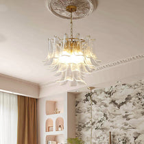 Murano Glass Petals Chandelier