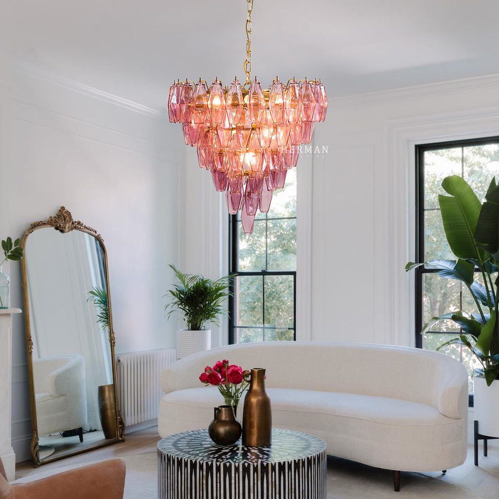Asti Murano Glass Chandelier