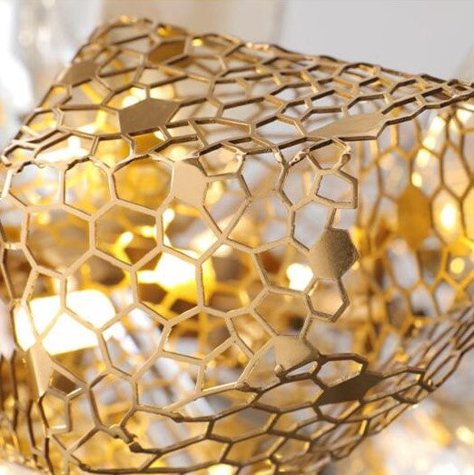 Glass Chandelier Italian Light Luxury Light Fixture for Dining Room/Living Room