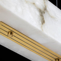 Natural Marble Alabaster Dining Room Chandelier