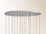 Soltaire Round Chandelier in Nickel