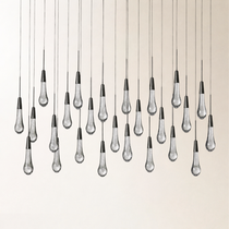 Soltaire Crystal Linear Chandelier 37" 50" 60" 70" 87" 120"W