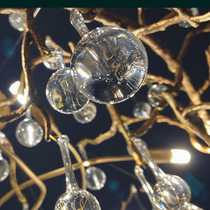 Iris Raindrop Crystal Branch Chandelier 31'' 39'' 47''