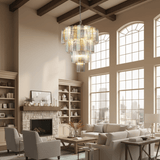 Modern Lustrava Prism Chandelier - CasaraHouse