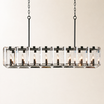 Amaya Rectangular Chandelier 40'' 53''