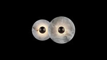 Alabaster Flushmount - 2 Surface