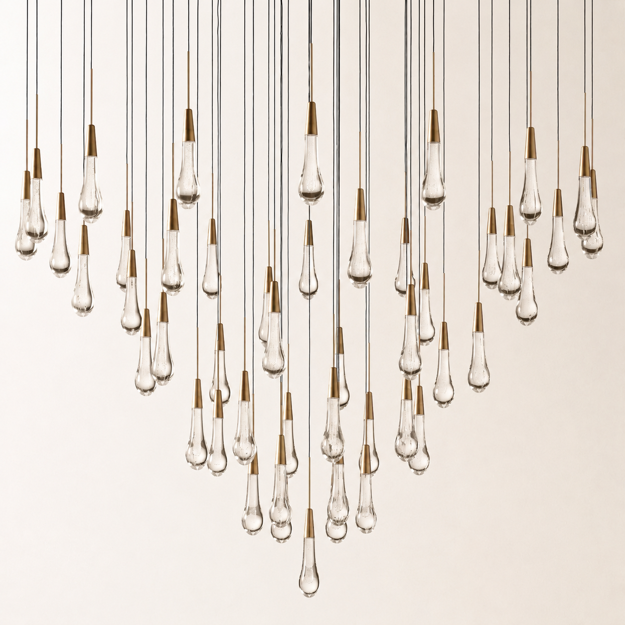 Soltaire Crystal Round Chandelier 17" 24" 36" 48" 58"D