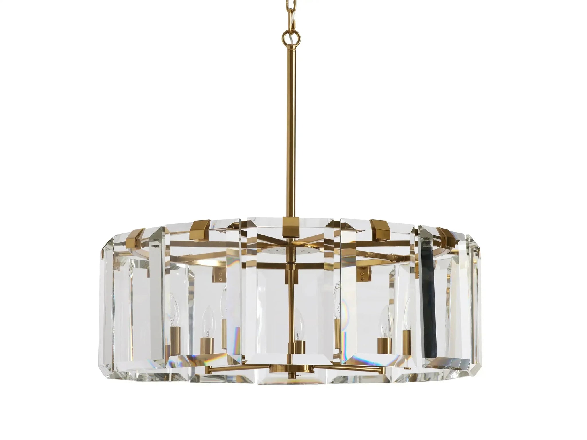 Elegant Amaya Round Chandelier 30" 38" 48" - CasaraHouse