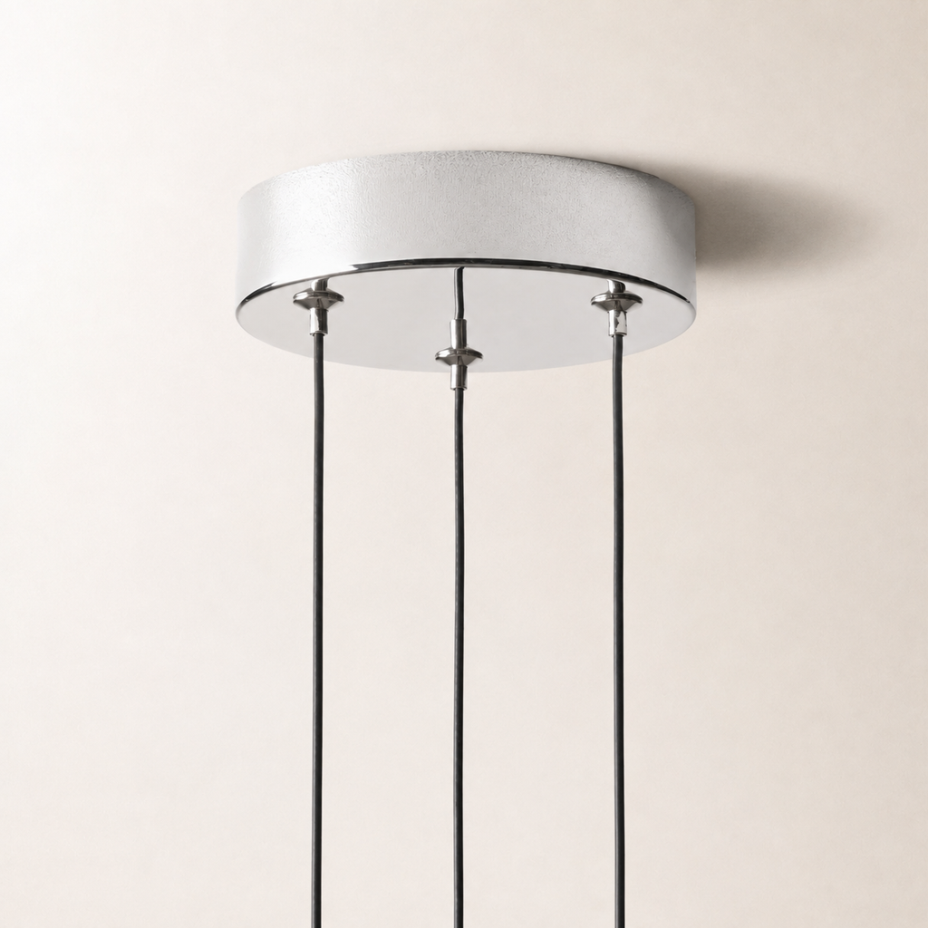 Soltaire Cluster Pendant