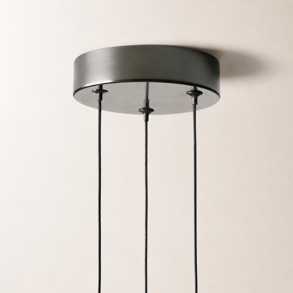 Soltaire Cluster Pendant