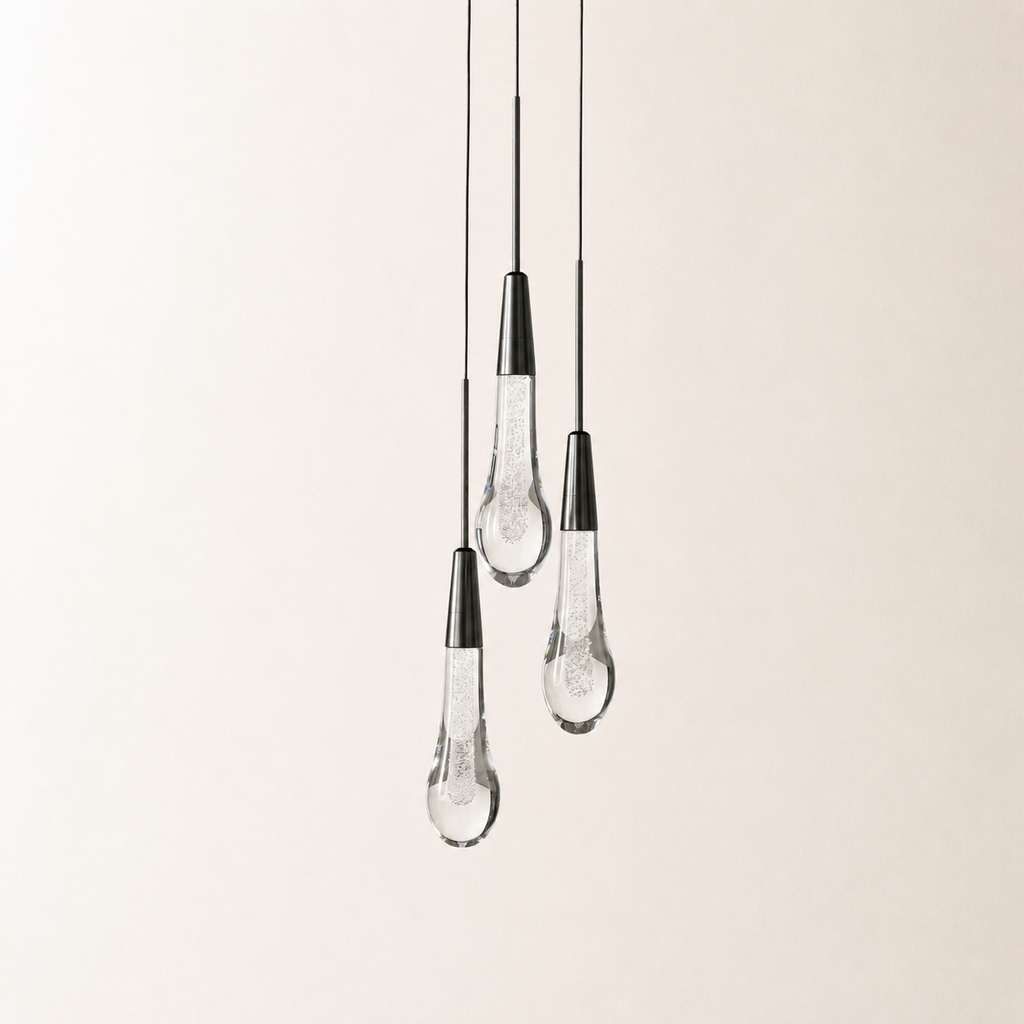 Soltaire Cluster Pendant