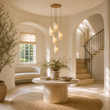 Montira Alabaster Dome Pendant Lamp