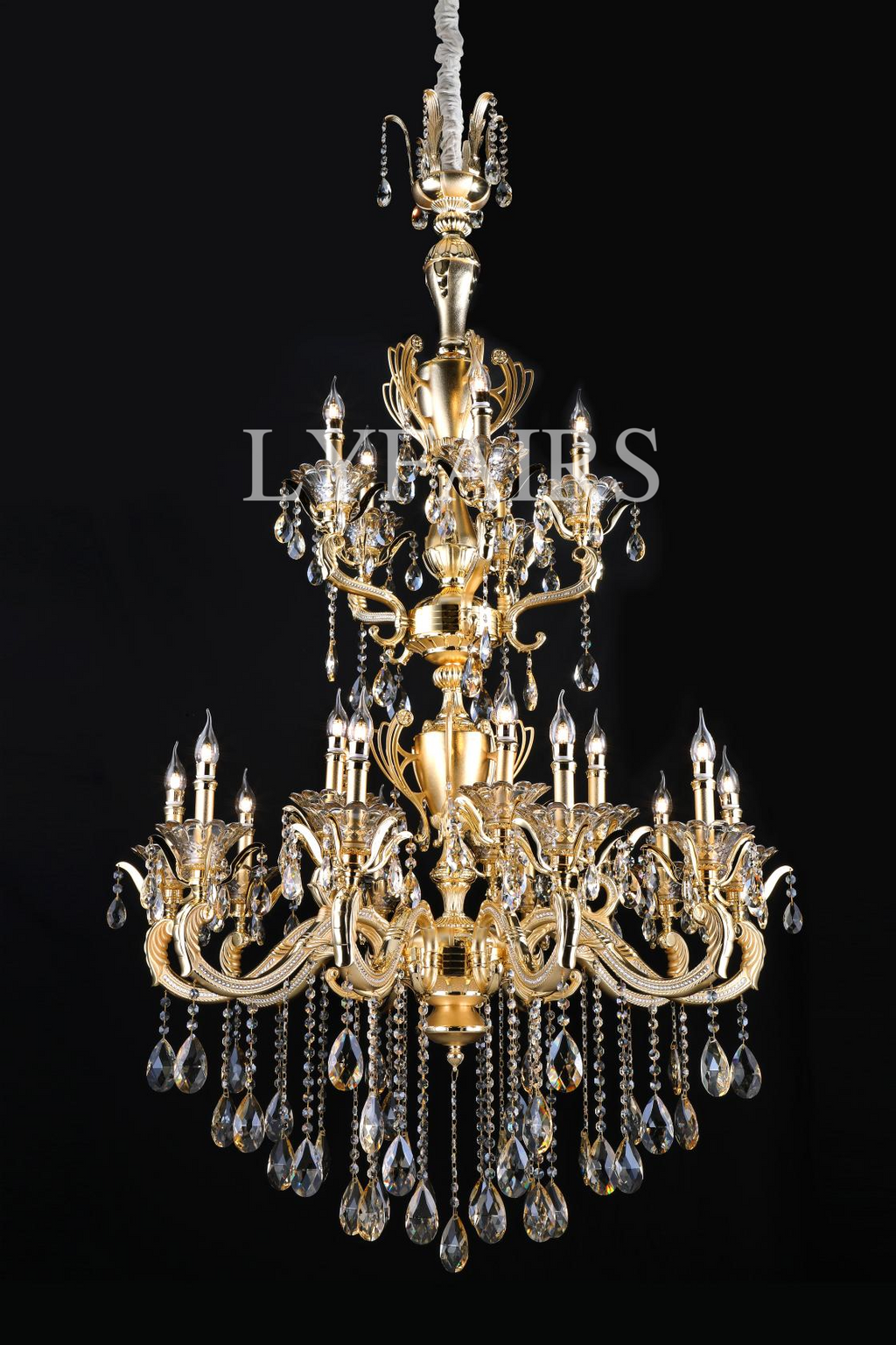 Maria Classic Royal Baroque Revival Vintage Chandelier