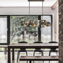 Contemporary Stainless Steel Linear Chandelier